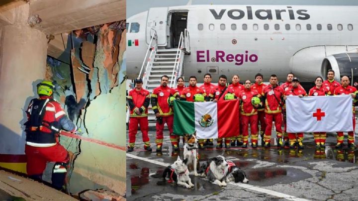 Video: Rescatista de la Cruz Roja Veracruz ubica persona con vida en Venezuela