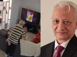 Video de la detención de Víctor Rodríguez, exdirector de Pemex, por violencia familiar