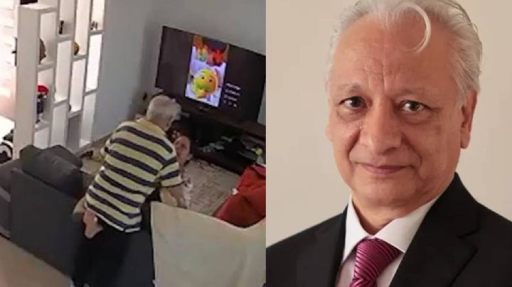 Video de la detención de Víctor Rodríguez, exdirector de Pemex, por violencia familiar