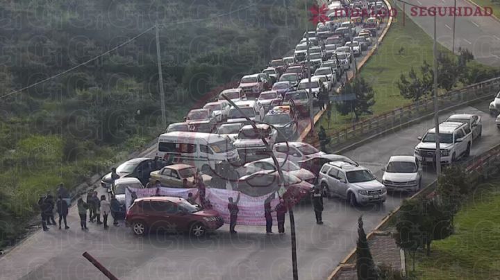 Por esta razón bloquean el bulevar Colosio de Pachuca la mañana de este lunes