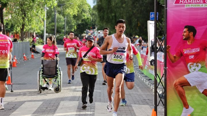 Celebran Gobierno de Pepe Chedraui y Banco de Alimentos la Carrera “Corre y Comparte, Hambre Cero Puebla 2026”