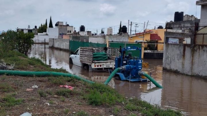 Estas son las colonias que más se inundan en la zona metropolitana de Hidalgo
