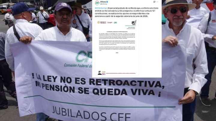 Regresa gobierno pensiones a jubilados