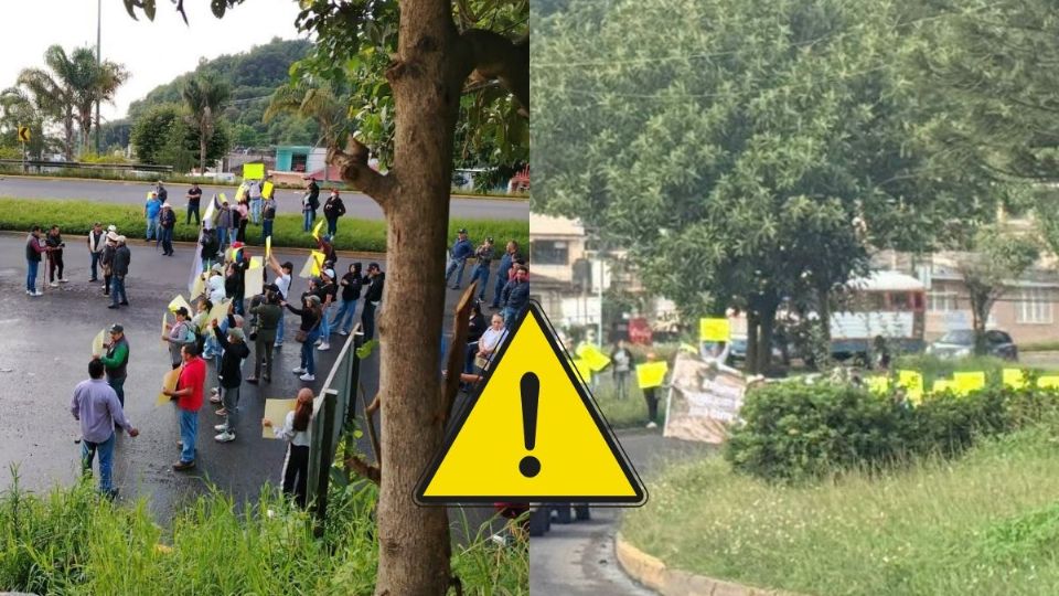 Por esta razón, pobladores de Tlacolulan bloquean la carretera Xalapa - Banderilla hoy 29 de junio