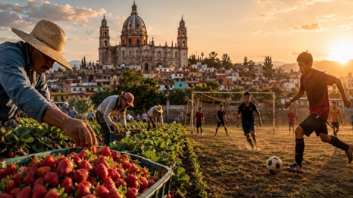 Así es Zamora en Michoacán, la ciudad de la fresa que también cosecha futbolistas