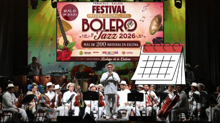 Festival Internacional del Bolero y el Jazz 2026: Esta es la cartelera de Xalapa y Veracruz