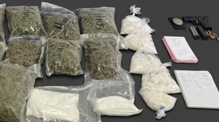 Aseguran mega cargamento de droga, 59 mil dosis en Mineral de la Reforma