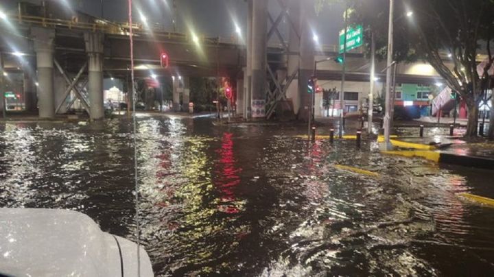 Tormentas de este jueves afectan viviendas, avenidas y al Metro en la CDMX