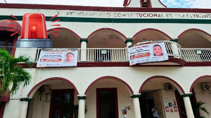 Ayuntamientos de Veracruz colocan lonas de búsqueda de presuntos homicidas; ofrecen recompensa
