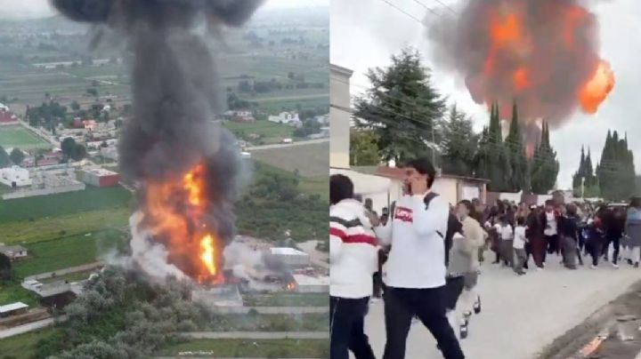 Explosión de pipas de gas LP deja 3 heridos; desalojan a dos escuelas en Tepeaca, Puebla