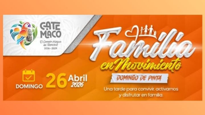 "Familia en Movimiento" reúne deporte, cultura y sana convivencia en Catemaco