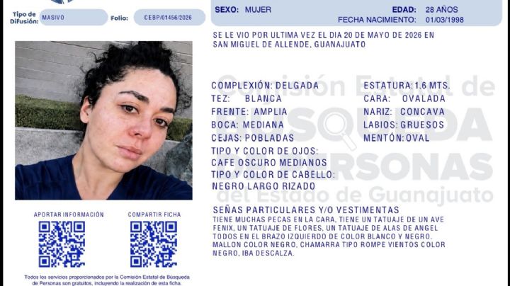 Desaparece nieta de Paquita la del Barrio en San Miguel de Allende