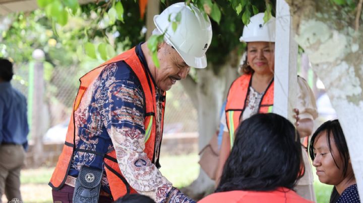 Inician trabajos de rehabilitación en el Jardín de Niños “Quetzalcóatl” de Zapoapan de Cabañas