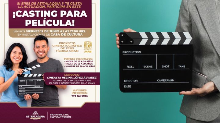¿Quieres actuar en una película? Lanzan casting en Atitalaquia para proyecto de la UNAM
