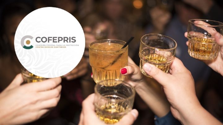 Cofepris alerta por estas 2 botellas de alcohol piratas; así las identificas en Veracruz