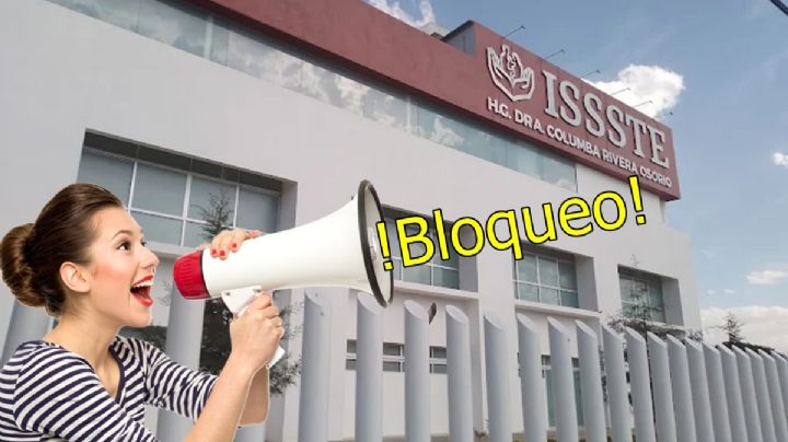Mañana lunes, trabajadores del ISSSTE Pachuca volverán a bloquear el bulevar Felipe Ángeles