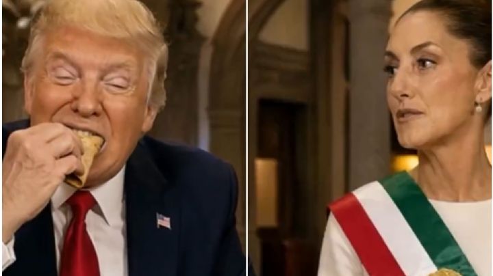 Trump comparte video con IA en donde dice que "todos lo aman"; aparece Claudia Sheinbaum