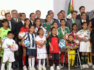 Sheinbaum y equipos de Liga MX lanzan plan para formar talento rumbo a la Selección Mexicana