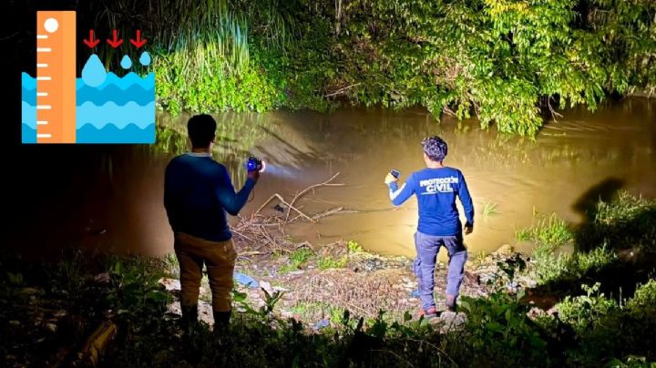 Por fuertes lluvias, vigilan nivel del Río Cazones en Poza Rica