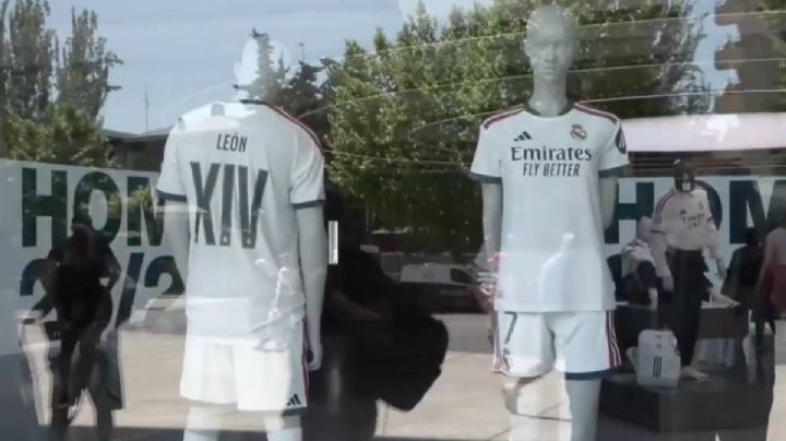 Real Madrid vende la playera con el nombre de León XIV a 195 euros