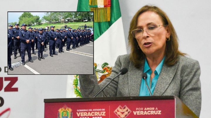 "Aquí el que no actúe bien, se va", advierte Rocío Nahle a policías de Veracruz