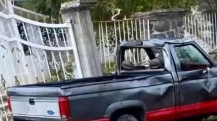 Vuelca camioneta en Ixmiquilpan; reportan un fallecido en la comunidad de Remedios