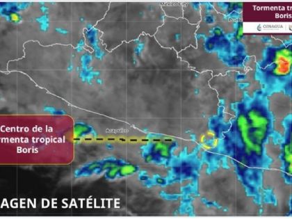 Tormenta tropical “Boris” toca tierra entre Guerrero y Oaxaca