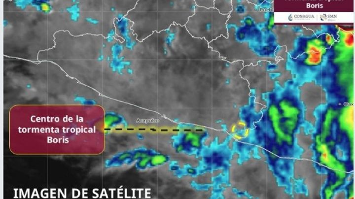 "Boris" y "Cristina" dejan un muerto y dos desaparecidos en Colima y Chiapas