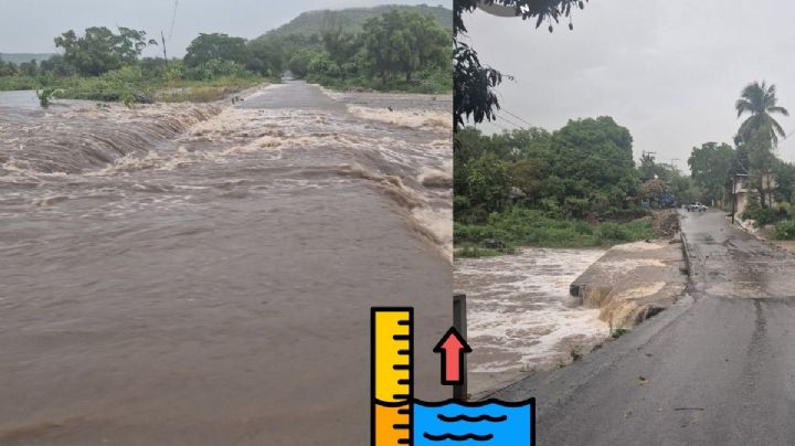 Así van los niveles de ríos de Veracruz por fuertes lluvias, hoy 09 de junio