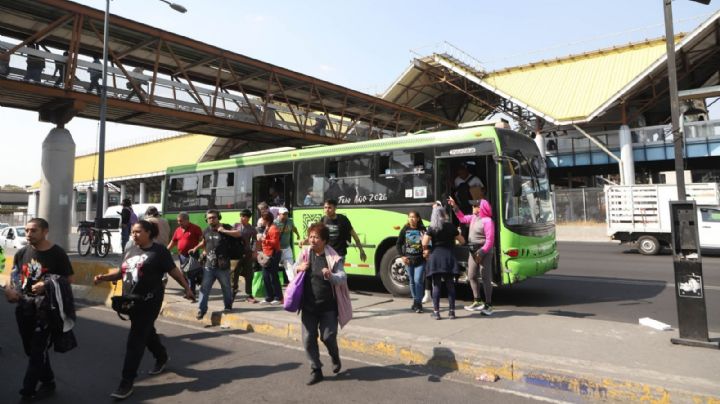 Ciudad con una red moderna de autobuses