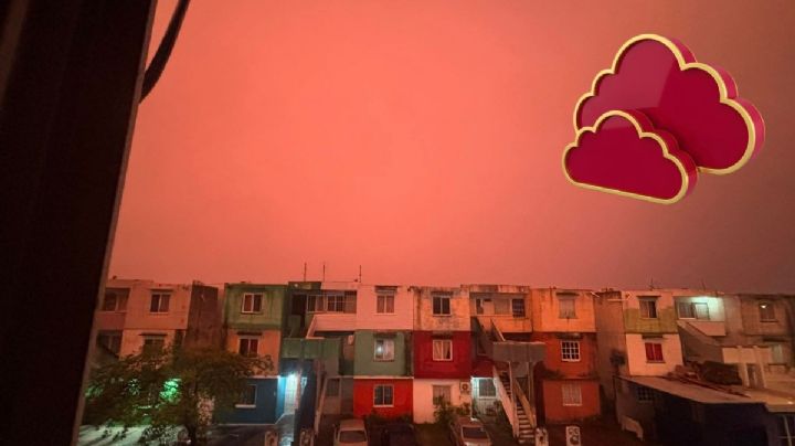 ¿Por qué se vio el cielo rojo en Veracruz? Esto explica meteorólogo
