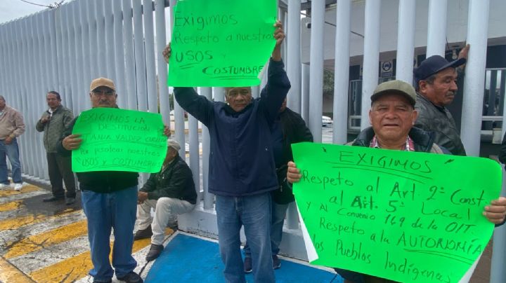 Bloquean Congreso de Hidalgo por conflicto comunitario en Tepeji del Río