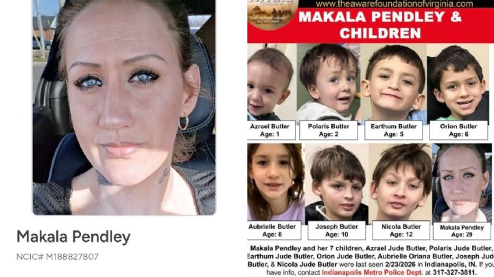 Cae presunto feminicida de Makala; hallan con vida a sus 7 hijos desaparecidos