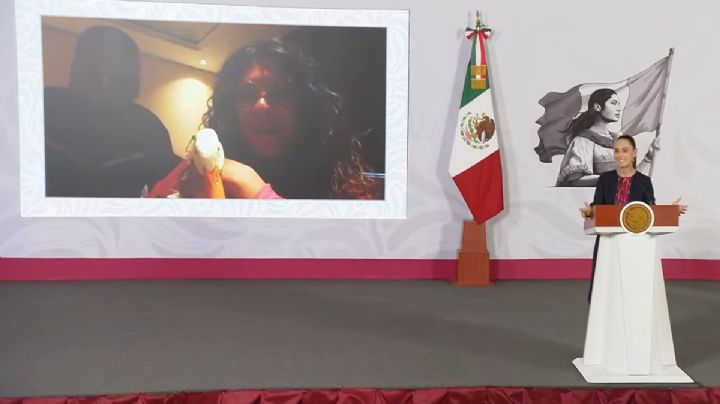 Pato Merlín vuelve a la mañanera; Sheinbaum ayudó a su familia a obtener una vivienda