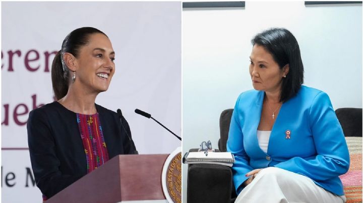 Sheinbaum y Keiko Fujimori van por recuperar la relación de México y Perú