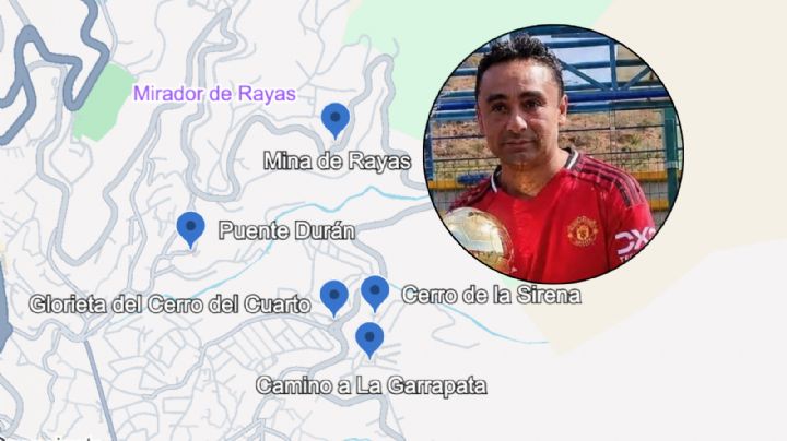 El mapa de búsqueda de Félix Rocha