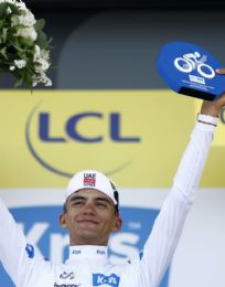 Foto descriptiva de: Isaac del Toro se mantiene tercero en la clasificación general del Tour de Francia