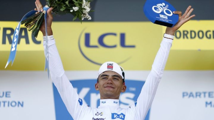 Isaac del Toro se mantiene tercero en la clasificación general del Tour de Francia