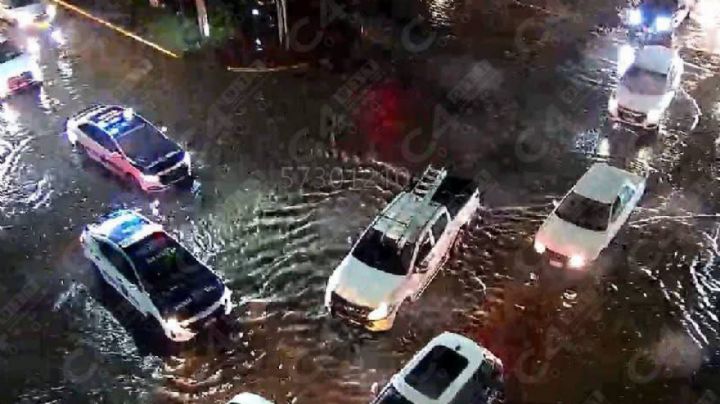 Lluvia de anoche en León causó estragos en la infraestructura pública
