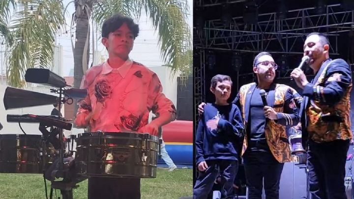 De "palomazo" con Junior Klan a 1er lugar en la UV como técnico en percusiones; él es Maximiliano