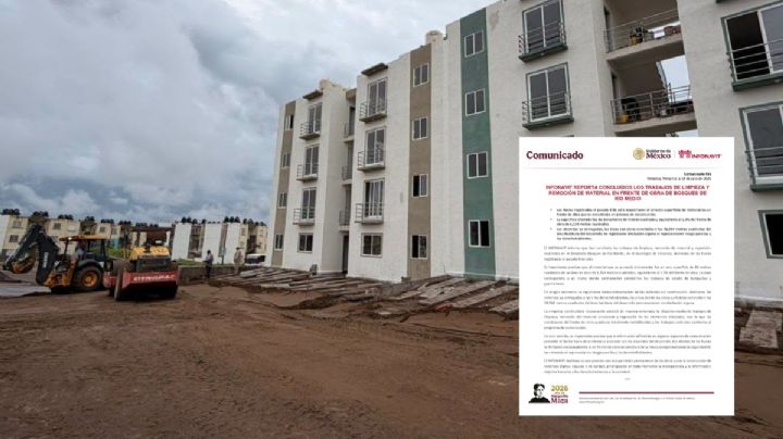 Infonavit acusa información falsa por deslave de banqueta en casas del Bienestar de Veracruz