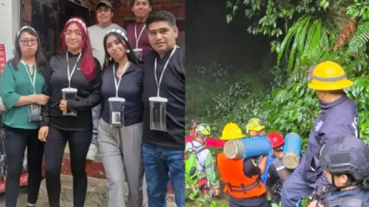 Confirman hallazgo de los tres integrantes de la familia Peña desaparecidos en gruta de Cuetzalan