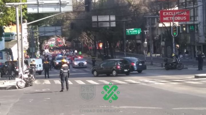Marchas, concentraciones y cierres viales hoy 13 de julio en CDMX