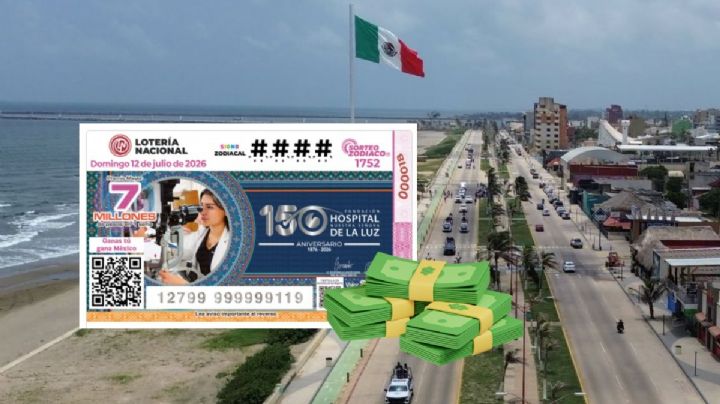 Lotería Nacional: Cae premio de más de un millón de pesos en este municipio de Veracruz