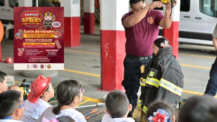 Así te puedes inscribir al curso de verano en la Central de Bomberos de Veracruz; requisitos y fechas