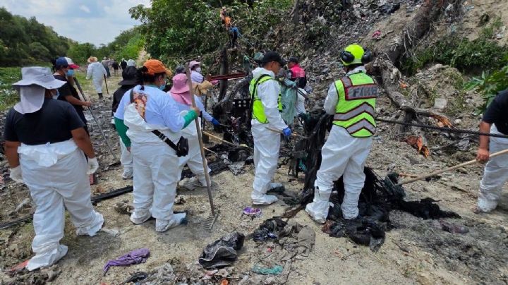 Localizan restos humanos en canal de Edomex, buscaban a niña Mariana Valentina