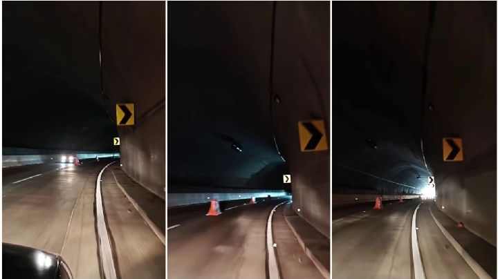 Denuncian que túnel de la carretera Real del Monte-Huasca sigue sin luz | VIDEO