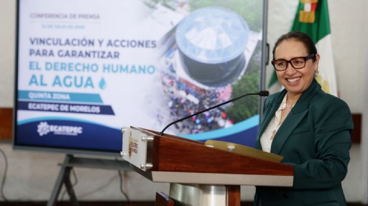 Azucena Cisneros: Con amparo o sin él, el agua por la red es un derecho humano