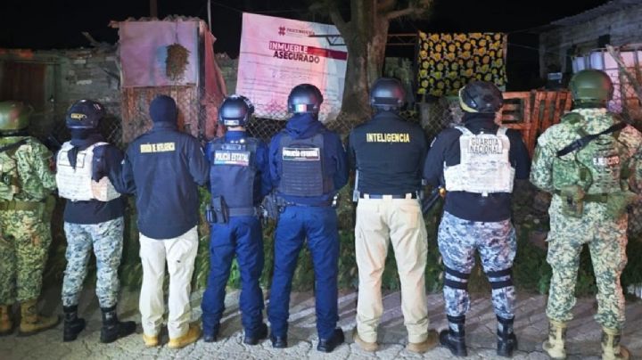 Desmantelan cuatro puntos de narcomenudeo en Tizayuca y Acatlán; hay nueve detenidos