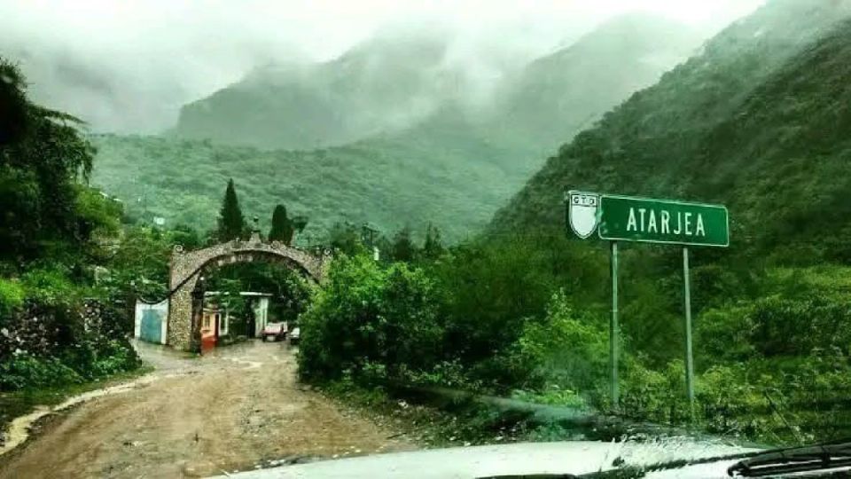 Así amanece Atarjea en la presente temporada de lluvias.